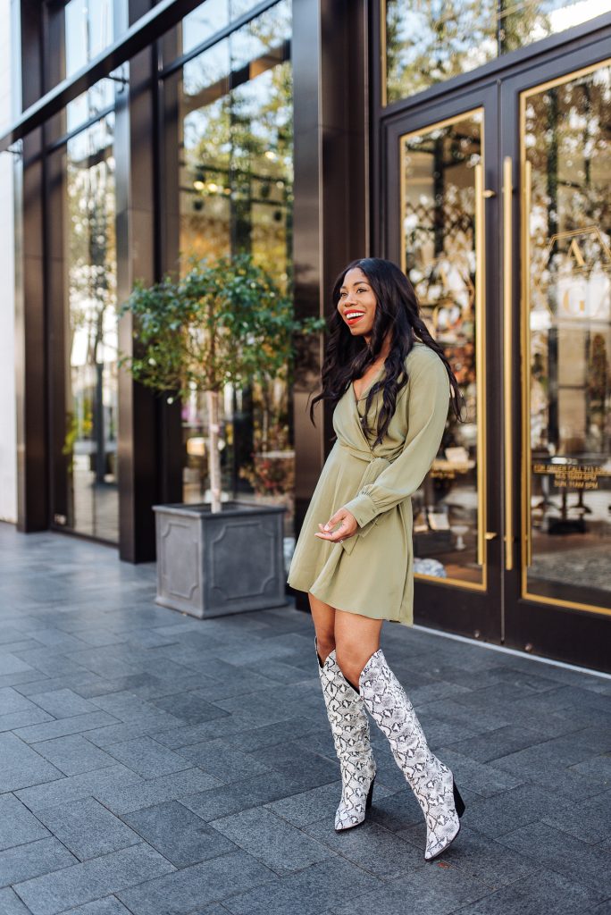 The Snakeskin Boot Trend is Here To Stay Steph Taylor Jackson Top Dallas Fashion Beauty Lifestyle Blog