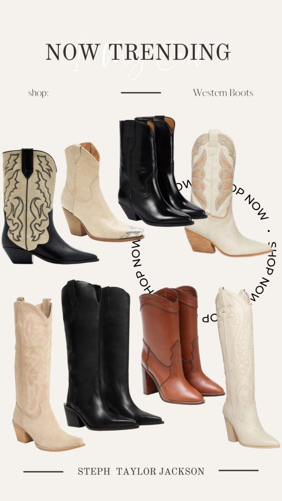 western boots fall boots, isabel marant boots, vogue western boot trends, fall fashion trends