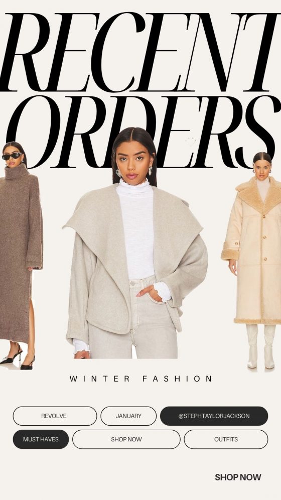 Recent Winter Outfits