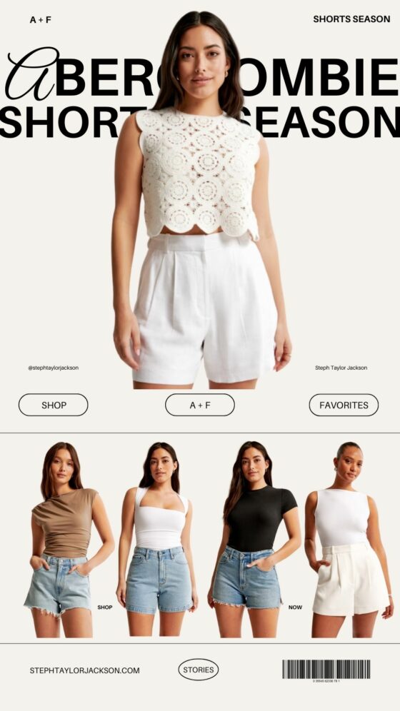 Abercrombie Shorts Must Haves