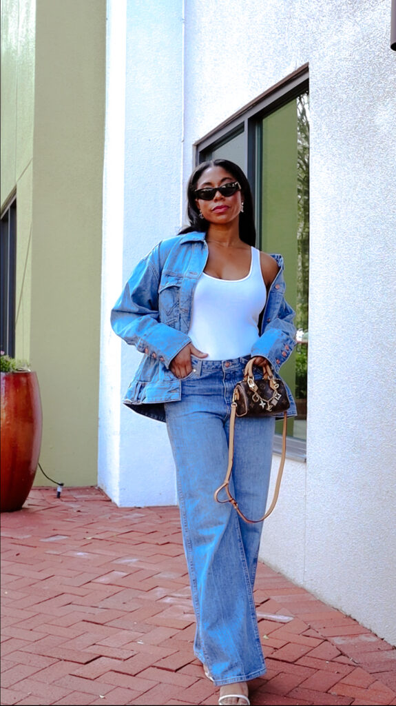 winter fashion trend, denim on denim, steph taylor jackson